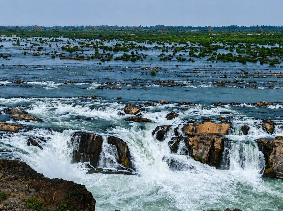 Waterfall near Stung Treng